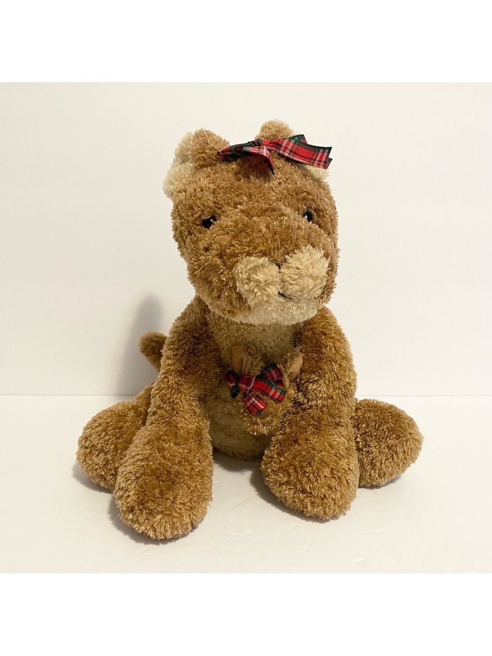 Mary Meyer Kangaroo Sweet Rascals Plush Mom w Baby Joey Roo Stuffed Animal Toy